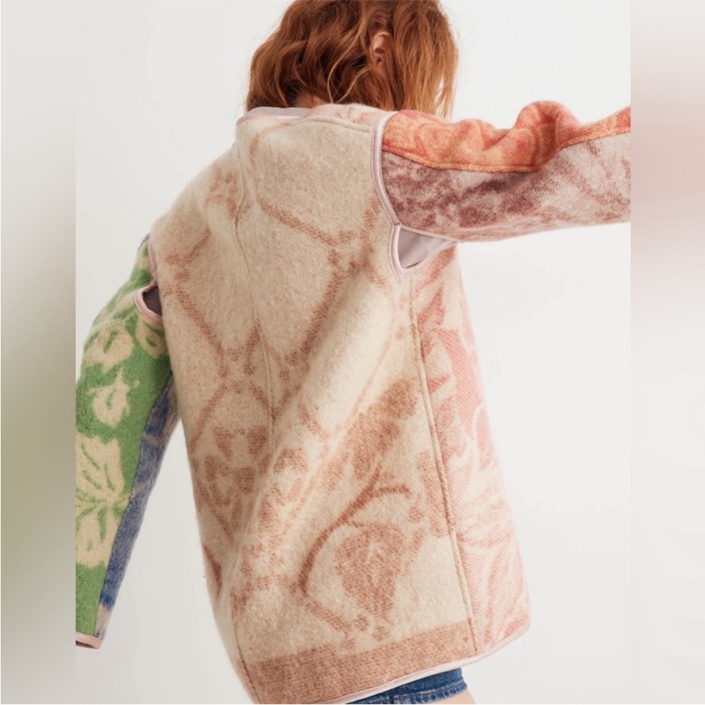 Carleen Multicolor Patterned Liner Jacket, XS - Picture 11 of 12